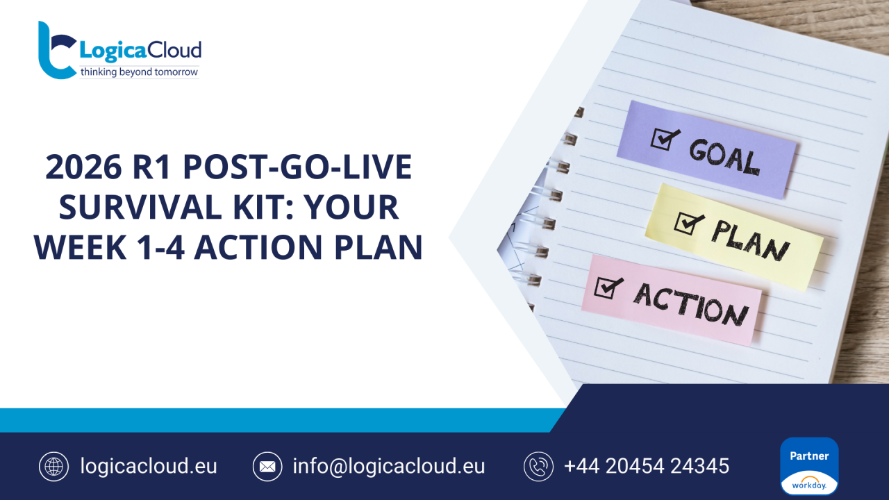 2026 R1 Post-Go-Live Survival Kit: Your Week 1-4 Action Plan